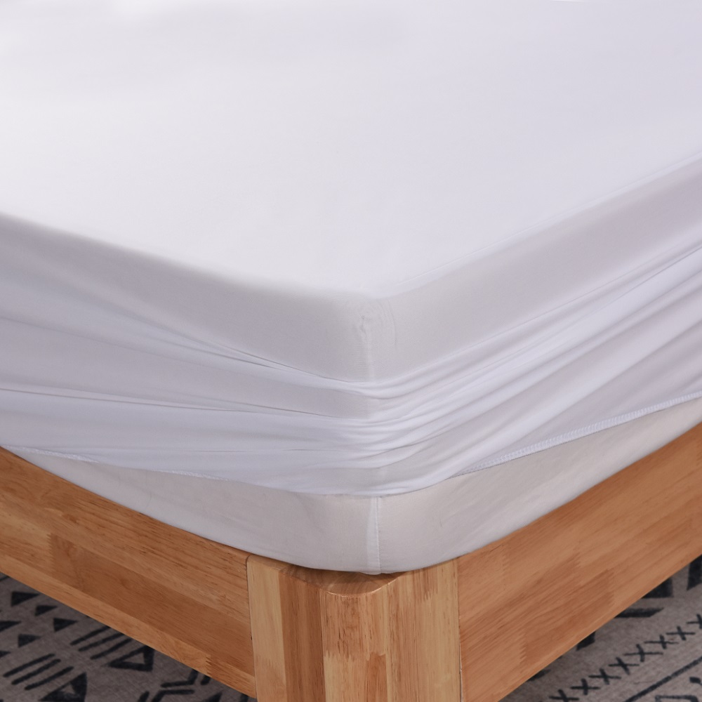 Protège-matelas imperméable en tissu tricoté en polyester 70 g/m²