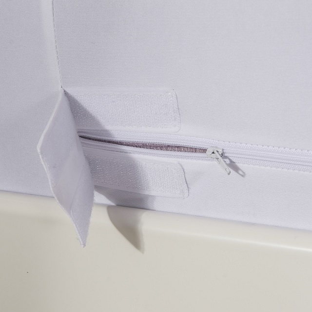 Enveloppe de matelas imperméable stratifiée en tissu poly tricoté avec TPU