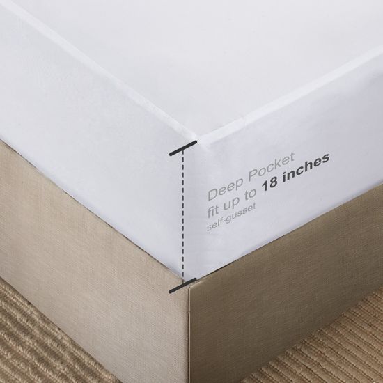 Housses de protection de matelas imperméables et anti-acariens